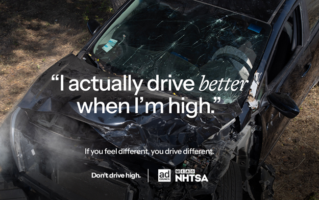 The Ad Council and NHTSA Confront Dangerous Misconceptions Fueling Drug-Impaired Driving