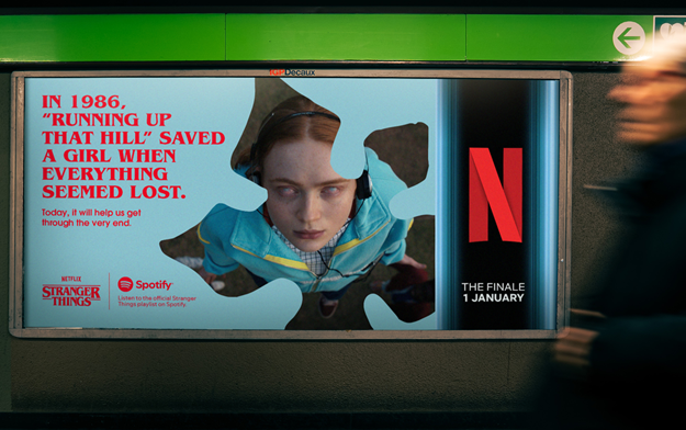 Netflix and Spotify Celebrate the Stranger Things Finale Through its Iconic Soundtrack