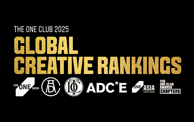 The One Club's 2025 Global Creative Rankings Crown FCB for Third Straight Year