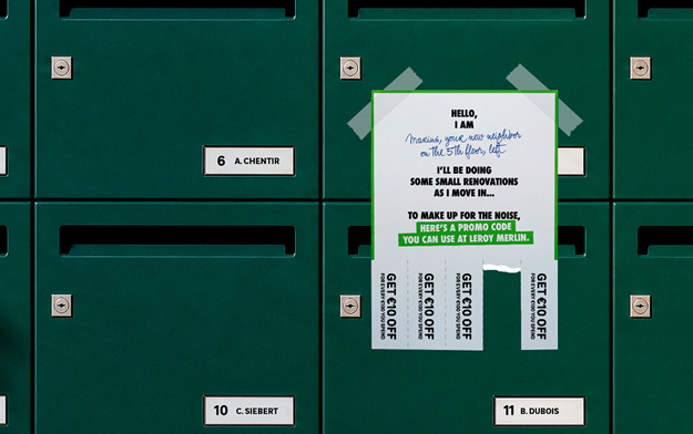 Leroy Merlin Transforms Neighborly Notes into Promo Codes