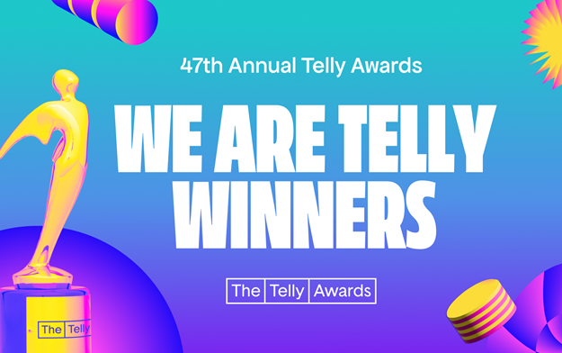 Brandon Earns Four Honors Including Gold at the 47th Annual Telly Awards