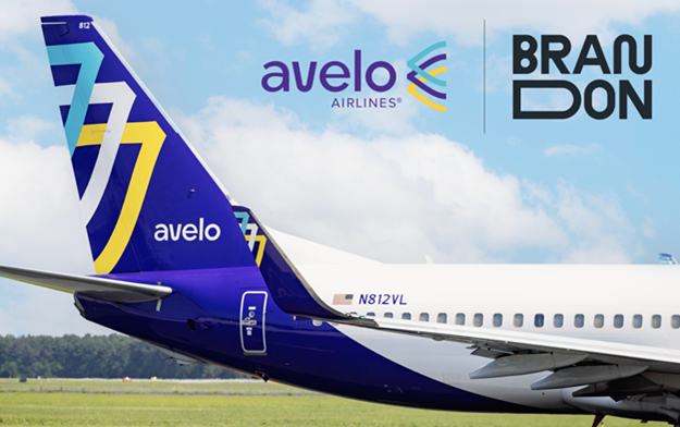 Avelo Airlines Selects Brandon for Creative and Media Assignment