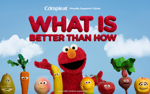 Compleat Debuts First-Ever Song Celebrating Tube-Fed Children, Featuring Sesame Street's Elmo