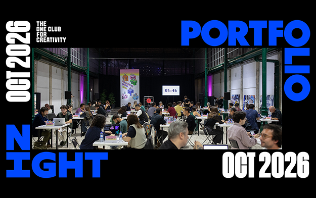 Tickets Available for The One Club's Global Portfolio Night 2026