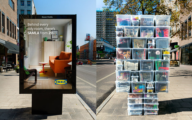 IKEA Sweden Cleans up its Act in New Outdoor Campaign