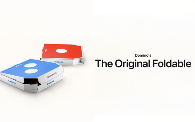 Domino's Pizza Was Foldable Before it Was a Feature