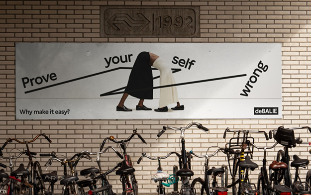 Why Make it Easy? De Balie and Dawn Explore the Power of Discomfort in Bold new Campaign