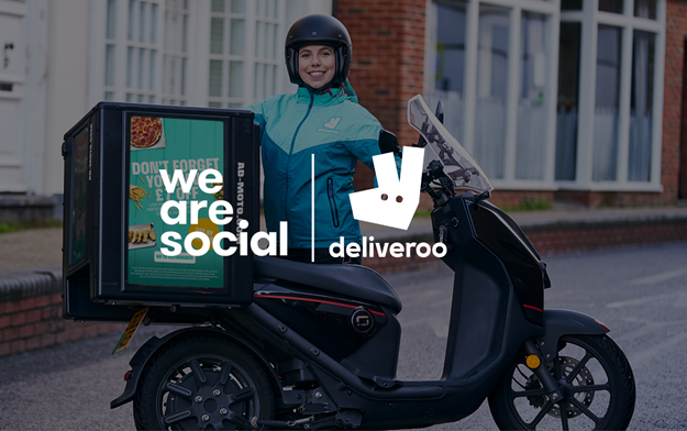 Deliveroo Partners with We Are Social