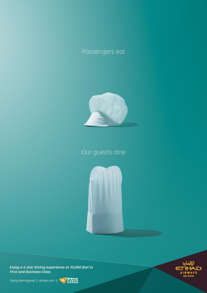 Etihad Airways: Chef Hats