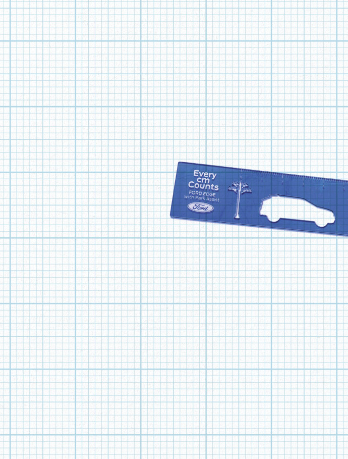 Ford Edge: Electric Pole Ruler