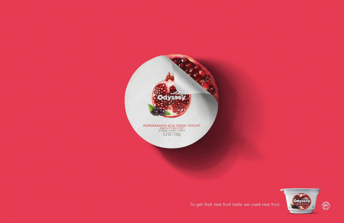 Odyssey: Greek Yogurt, Pomegranate