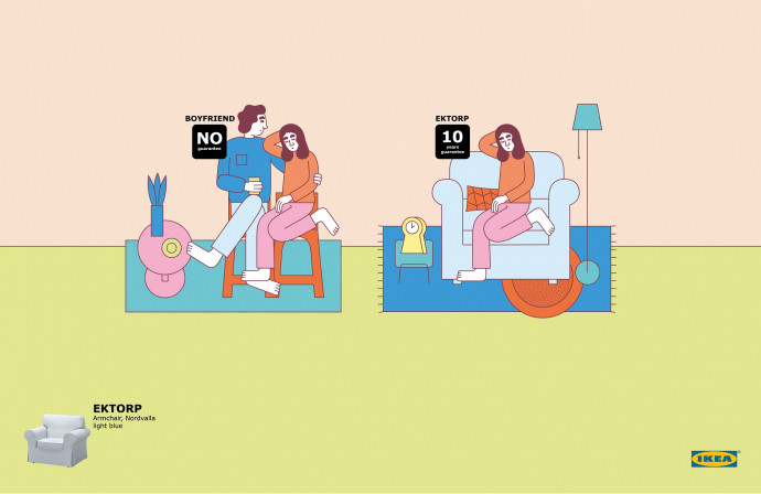 IKEA Indonesia: Human Furniture - Boyfriend