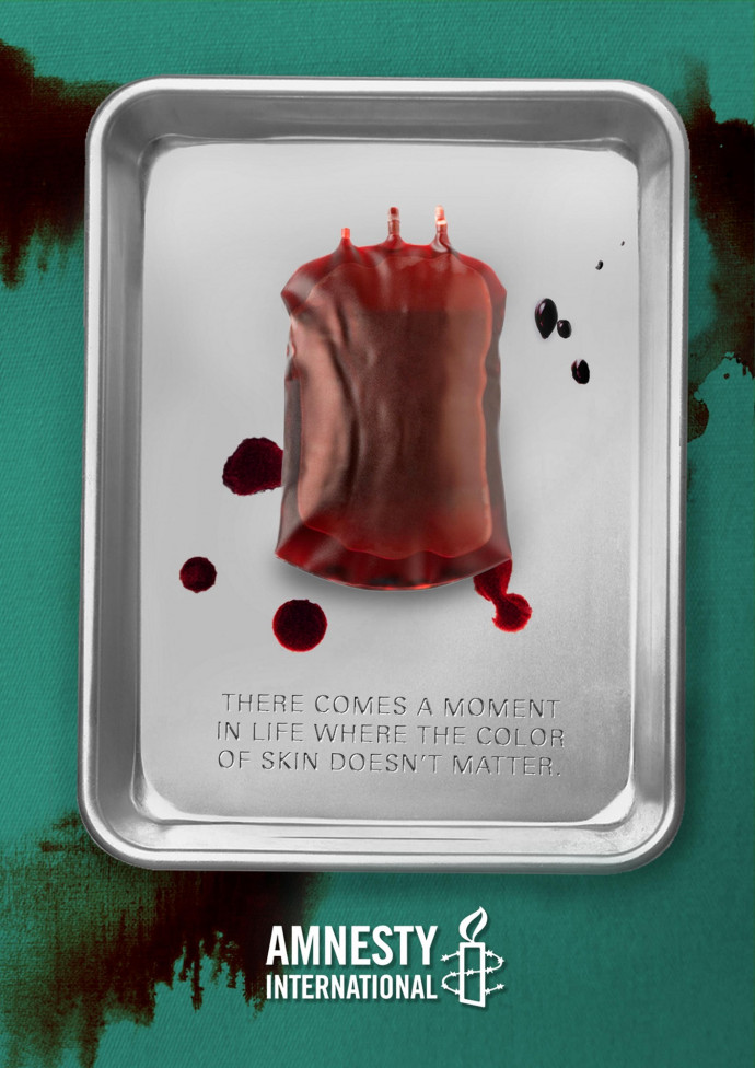 Amnesty International: Blood Bag