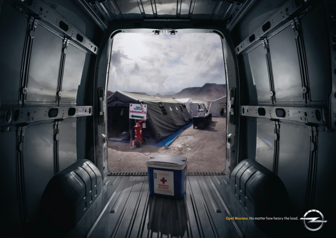 Opel Movano: Catastrophe