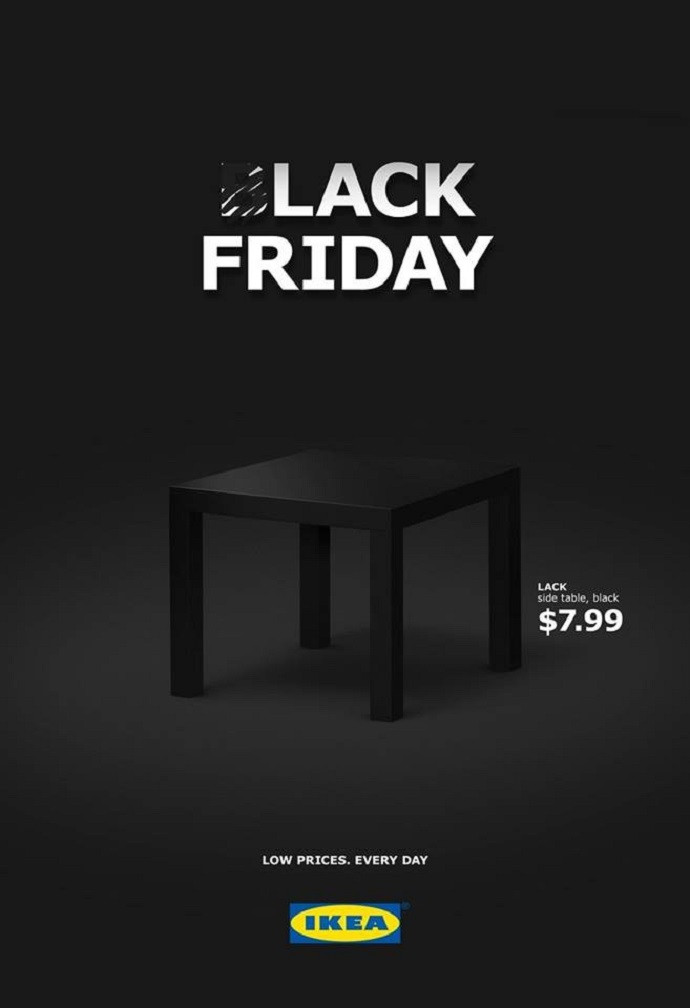 IKEA: Lack Friday