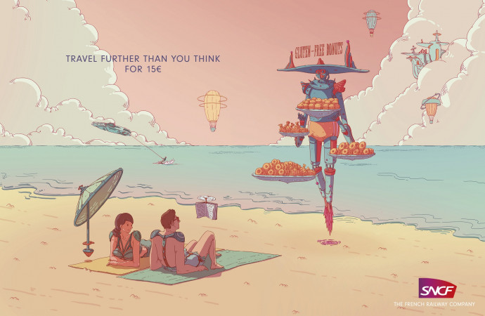 SNCF: Beach