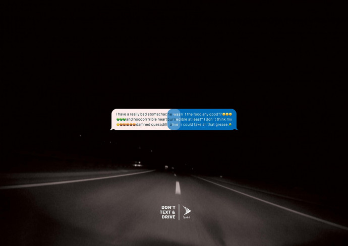 Sprint: Don't Text and Drive, 3
