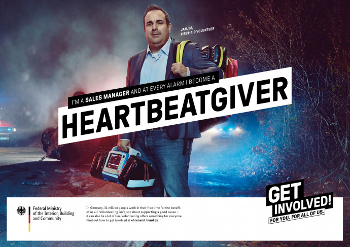 Volunteers Germany: Get involved (Heartbeatgiver)