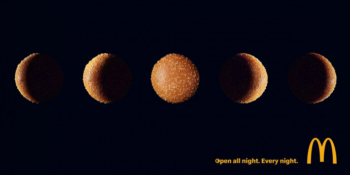 McDonald's: Open All Night. Every Night.