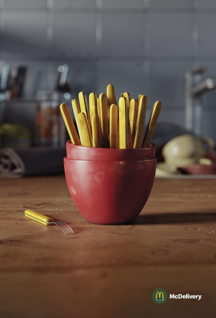 McDonald's: Skip The Dishes, 1