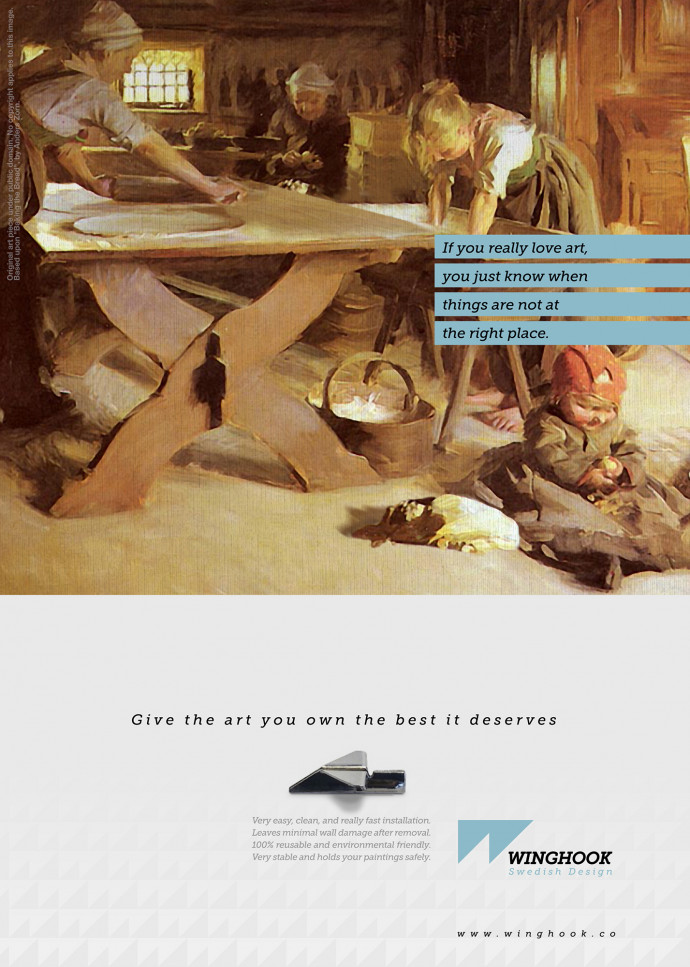 Winghook: Hold Your Art Safely, 1