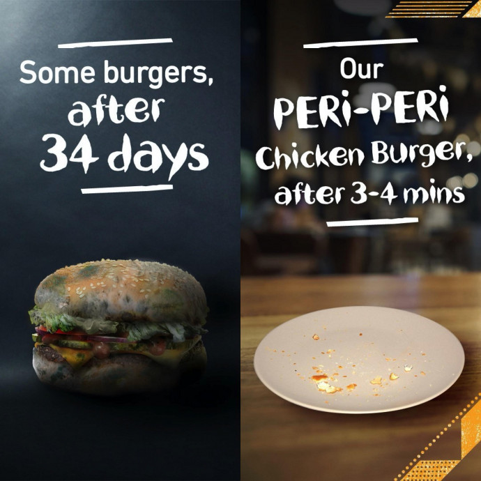 Nando's: 0% Preservatives, 100% Yummy
