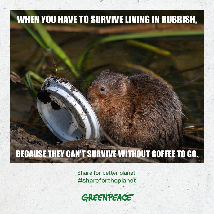 Greenpeace: Share For Better Planet, 2