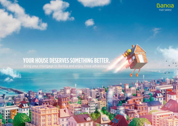 Bankia: Flying Houses, 2