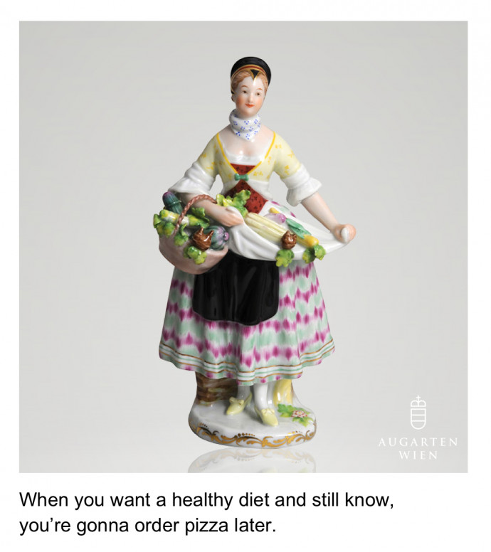 Augarten Porzellan: Porcelain Memes (Diet)
