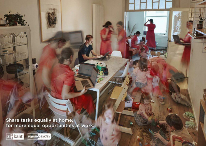 Equal Pay Day: Just Because Dad Works from Home Doesn't Mean He Does More at Home, 2