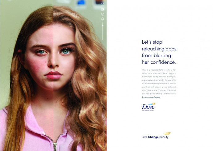 Dove: Reverse Selfie, 1