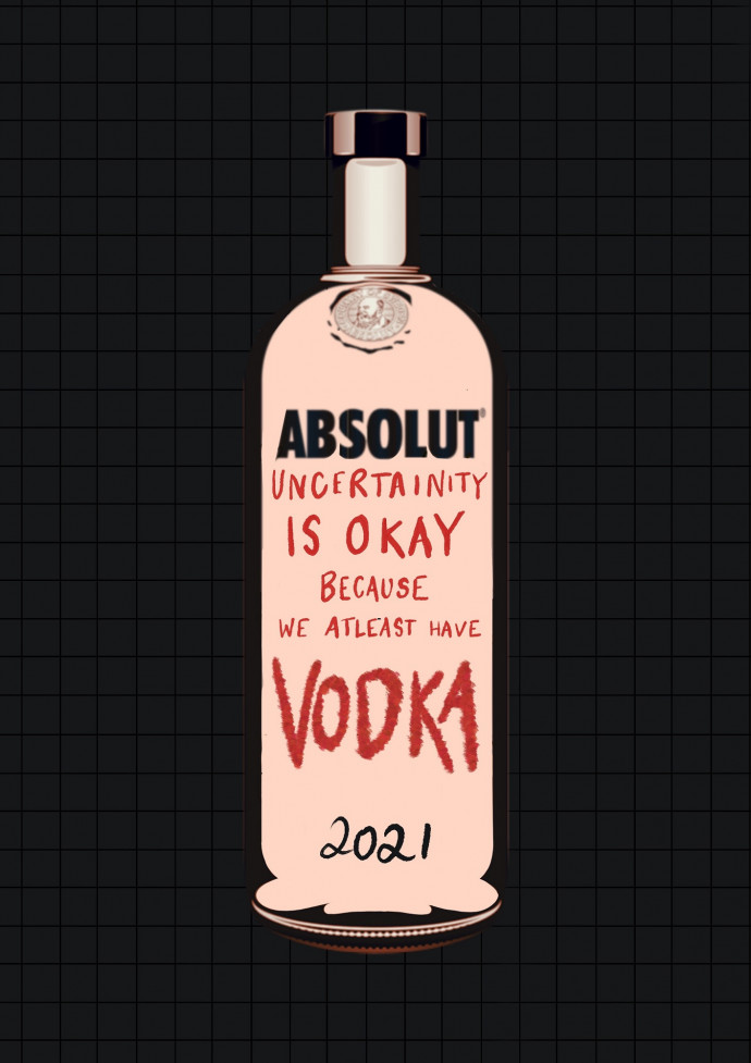 Absolut: Pour one for 2021