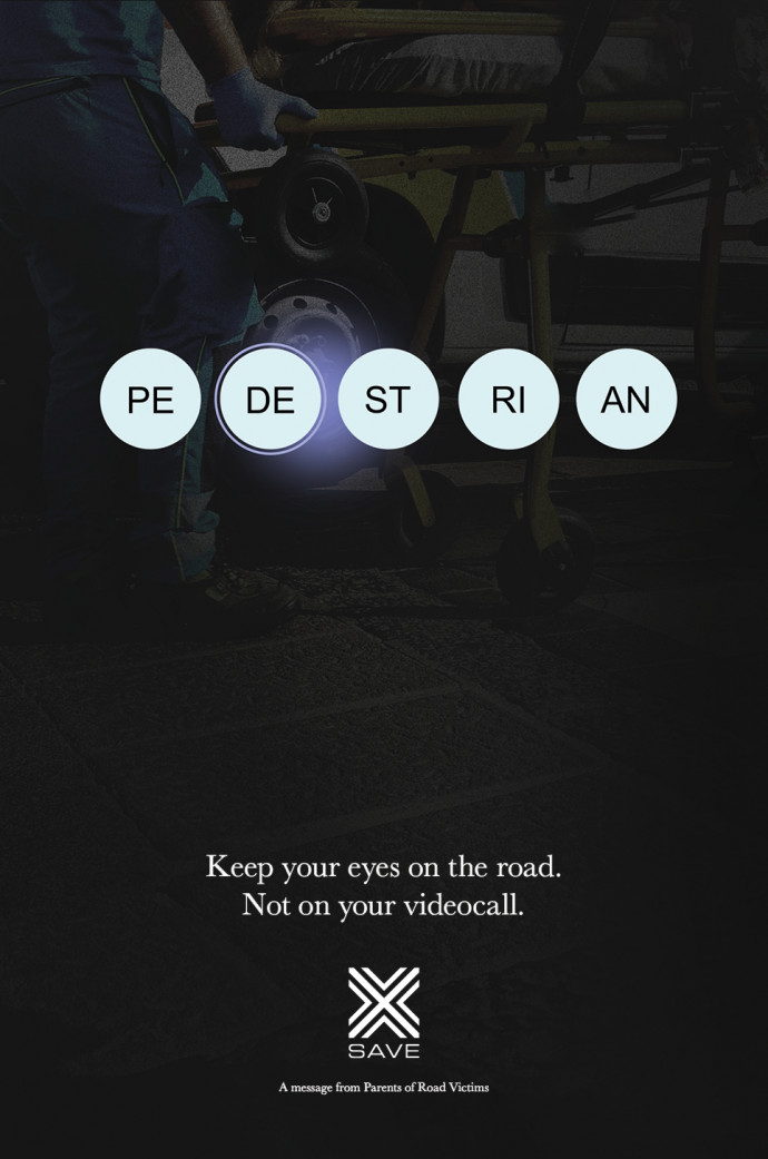 OVK/PEVR: Don't Video-Call And Drive (Pedestrian)