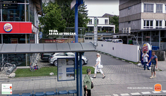 Burger King: To Go. As Far as You Can, Munich