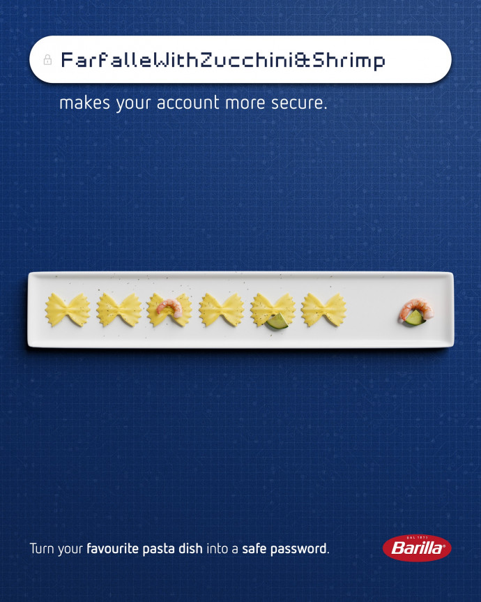 Barilla: Passtaword, 1