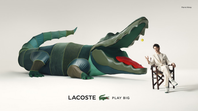 Lacoste: Play Big, Pierre Niney