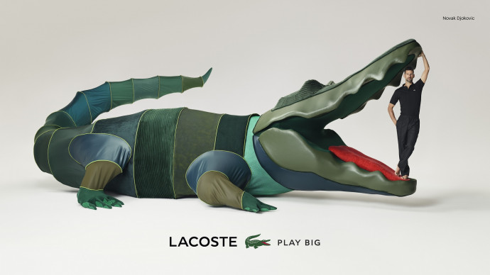 Lacoste: Play Big, Novak Djokovic