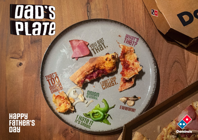 Domino's Pizza: Dads Plate