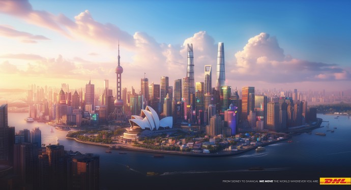 DHL: Sydney to Shangai