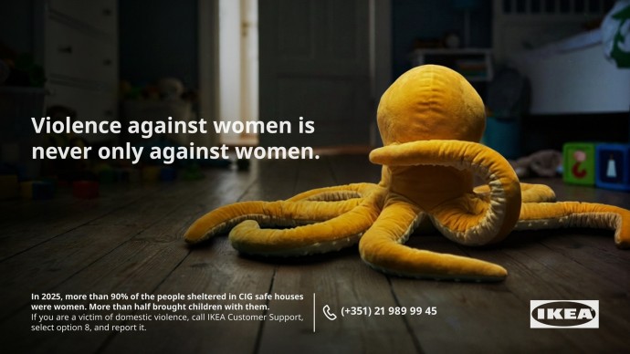 IKEA: Violence Against Women is Never Only Against Women, 2