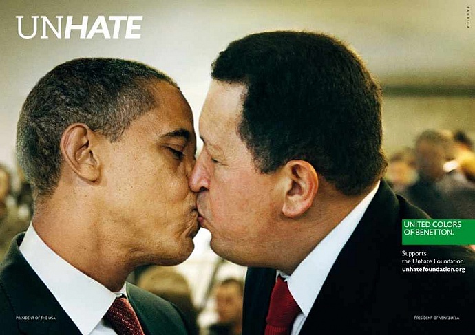 Benetton: Unhate, Venezuela-USA