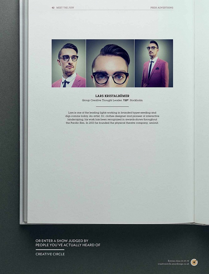 Creative Circle Awards: Lars Kristalbumer
