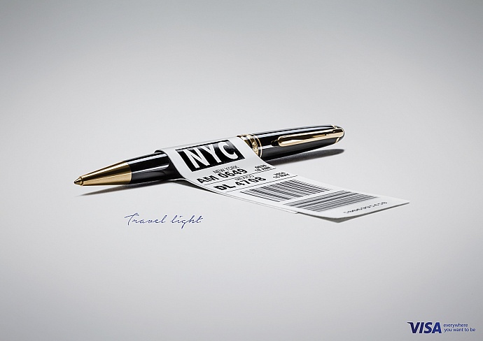 VISA: Travel light