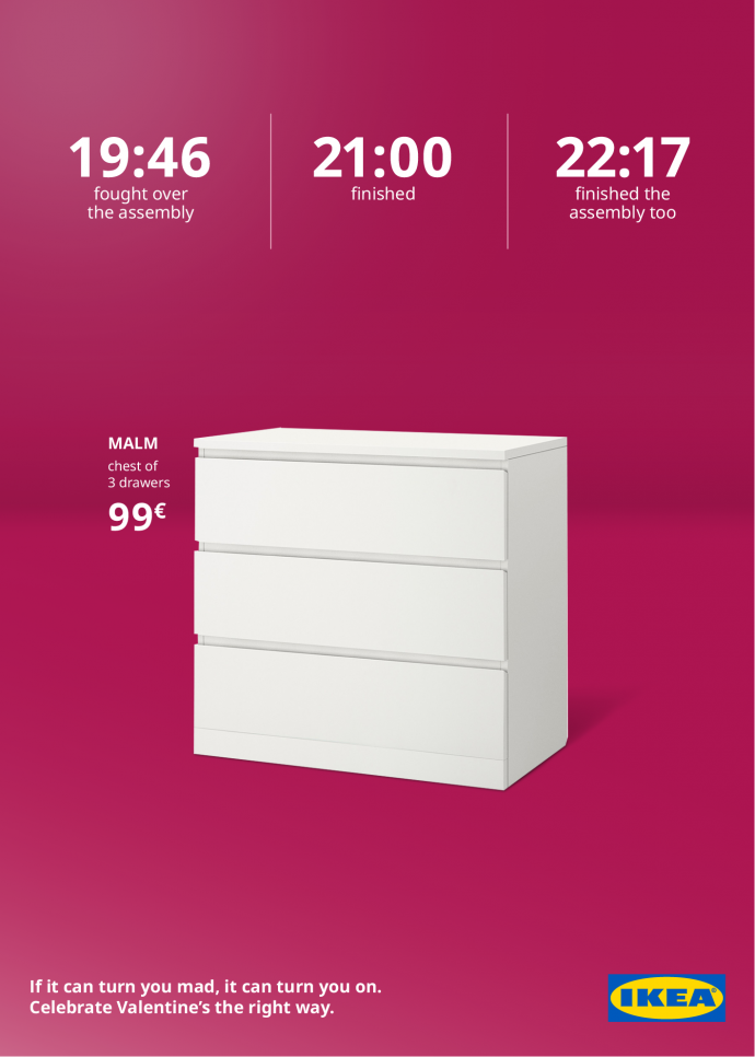 IKEA: The Aphrodisiac Collection, 1