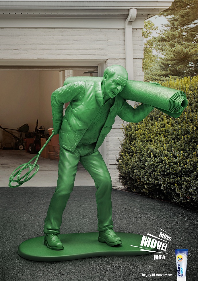 Voltaren: For freedom of movement, Carpet