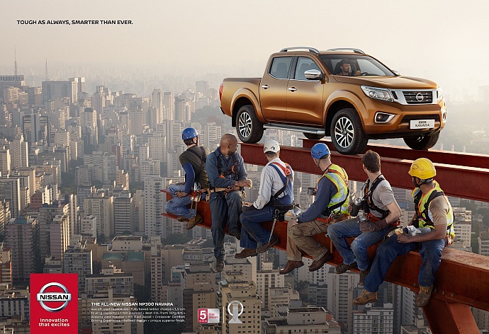 Nissan: Navara lunch break