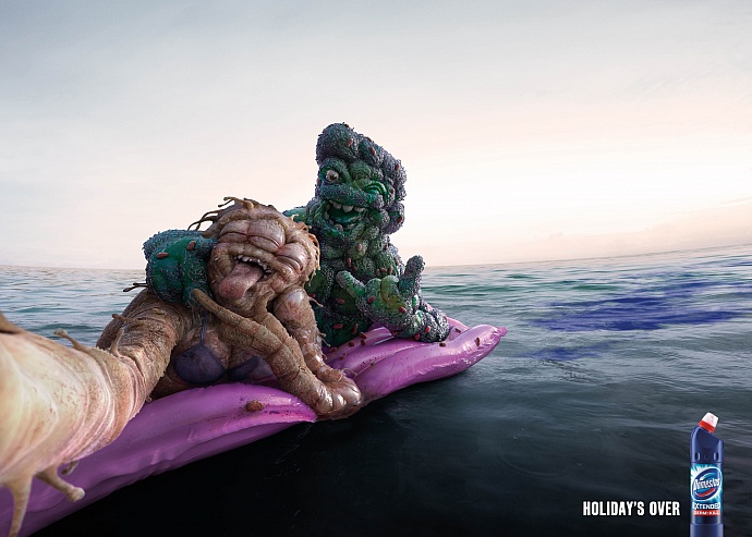 Domestos: Holiday's over, 2