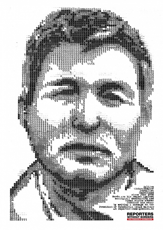 Reporters Without Borders: Typewriter Portraits, 2