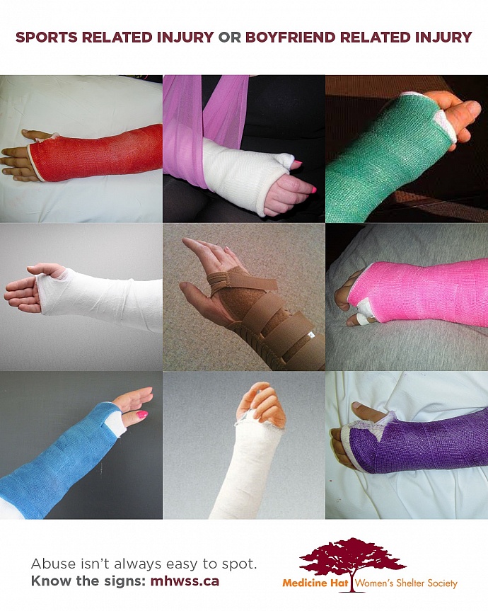 Medicine Hat Women's Shelter Society: Injury