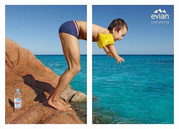 Evian: Little big baby, 3